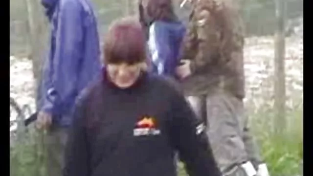 زن چربی زن حشری با ویبراتور خودارضایی می کند